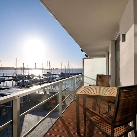Apartment 12 - "Silbermoewe I" - Blickrichtung Yacht- Und Binnenhafenoffenes Meer Екернферде Екстер'єр фото